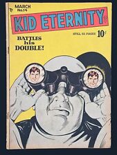 Kid Eternity #14 GD+ 2.5 Pete Riss Cover and Art Golden Age Quality Comics picture