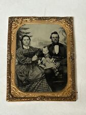 Antique Vintage Daguerreotype Photo Family picture