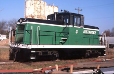 Original Slide: Alexander Railroad GE 44 TON 3 - Fresh Paint picture