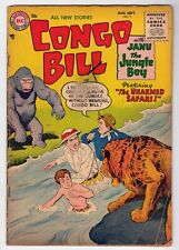 CONGO BILL #7 2.5 SCARCE DC COMICS 1955 OW PAGES GREG EIDE COLLECTION picture