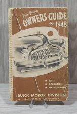 1948 Buick Owners Manual Vintage  picture