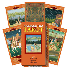 Kamasutra Tarot Cards Deck Esoteric Spiritual Lo Scarabeo Multilingual EX123 picture