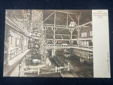 Yellowstone Park 1905-1906 OLD FAITHFUL INN Haynes Photo  Antique Postcard Rare picture