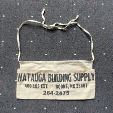 Vtg Tool Apron Belt Holder 70s 80s Watauga Building Supply picture