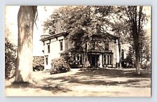 Postcard RPPC Maine Wiscasset ME Damariscotta Residence Labbie's Picture 1930s picture