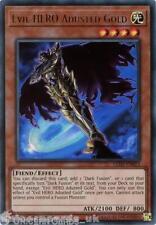 LED5-EN013 Evil HERO Adusted Gold Ultra Rare 1st Edition Mint YuGiOh Card picture