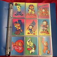 Vintage Garfield 1995 Krome Trading Cards Complete Set 1-90 W/9 Card Chase Set picture