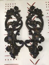 Gothic Victorian Wall Candlesticks Holders picture