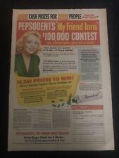 1950’s Pepsodent’s “My Friend Irma” Contest Mail- Order Magazine Print Ad picture