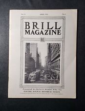 Brill Magazine April 1924 Reprint Bulletin #26 ERHS VG picture