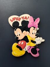 VINTAGE DIsneyland Disney Mickey and Minnie Mouse 