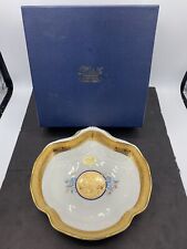 Vintage L'etoile Limoges France 22kt Gold Cherub Porcelain Bowl MIB picture