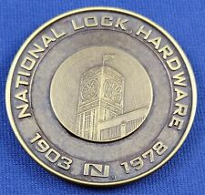 National Lock Hardware 1903-1978 75th Year Anniversary - Paperweight picture