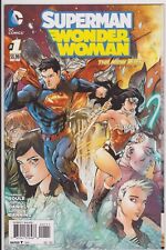 Superman / Wonder Woman Issue #1 Comic Book. Wraparound Gatefold Cover  DC 2013 picture