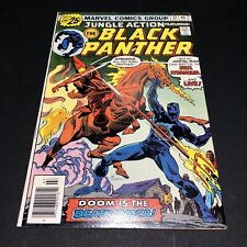 Jungle Action # 22 - 1st Soul Strangler Vs. Black Panther - 1976 Newsstand 🔑 picture