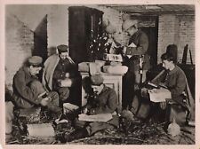 German Soldiers 1915 Press Photo WW1 War Christmas Celebration on Front  *P135a picture