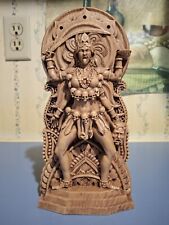 Hindu Goddess Kali Wooden Carving picture