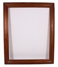 Rustic Classic Wood Oak ? Vtg 23x19 Frame for 16x20 Painting Print Photo Picture picture