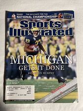 2001 December 1 Sports Illustrated Magazine, Michigan gets it done   (CP246) picture