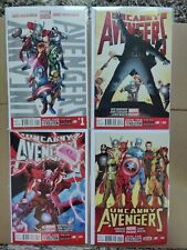 Lot Of 4 Uncanny Avengers #1 3 4 5 Rick Remender John Cassaday Marvel VF To NM picture