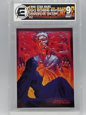 1996 Topps Star Wars Shadows of the Empire #2 Leia's Nightmare Graded Electric 9 picture