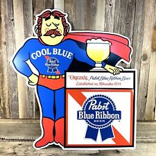 Pabst Blue Ribbon Beer PBR Cool Blue Large 23