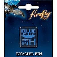 Firefly Blue Sun Enamel Pin picture