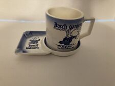Busch Gardens cup and ashtray souvenir set Williamsburg, Va. picture