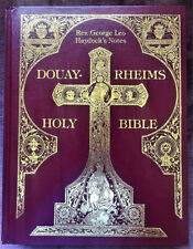 Haydock Douay Rheims Catholic Bible Reprint 1859 Edition NEW 8.50
