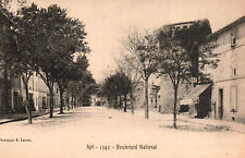 CPA 84 - APT (Vaucluse) - 1542. Boulevard National - Single Back picture