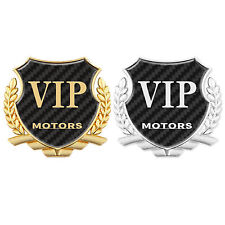 Emblem Metal Auto Badges Auto Body Car Decals VIP Letter Design Logo Badge picture