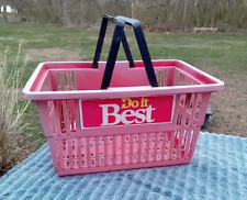 Vintage Do It Center Hardware Store Shopping Basket Retail Garden Collectible picture