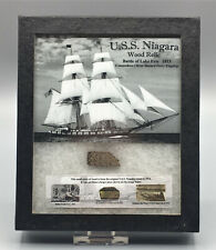 U.S.S. NIAGARA * 1812 War Relic Display * Historic Rare Authentic Naval Ship * picture