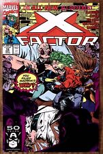 1991 X FACTOR #72 NOV MARVEL COMICS ALL-NEW MULTIPLE HOMICIDE  EXC Z4911 picture