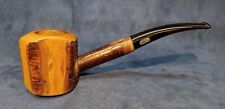 ROPP DELUXE 803 SLIGHTLY BENT CHERRYWOOD POKER TOBACCO PIPE FRANCE  picture