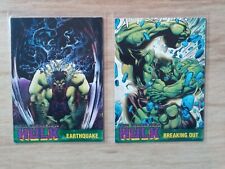  The Incredible Hulk Marvel 2003  Topps #40 Earthquake + Breaking Out Near Mint picture