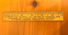 Duncan And Goodell Co. Worcester, MA. Vintage Ruler picture