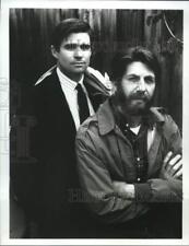 1987 Press Photo Peter Coyote and Bill Bradfield in 