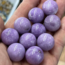 Wholesale lot 7 pcs Natural Lilac Quartz Sphere crystal Ball Reiki Healing 20mm picture