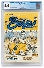 ZAP COMIX #1 Plymell 1st print  CGC 5.0 R. Crumb picture