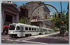 Postcard Light Rail ASEA, Baltimore, Maryland picture