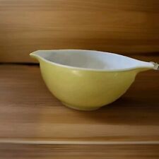 Vintage Pyrex Colors Mixing Bowl Yellow Small  picture