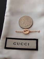 One  Gucci 1 pieces   metal zipper pull   / logo gg  rose gold picture