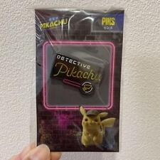 Pokemon Detective Pikachu Pin Badge Neon Sign Pins Anime Goods From Japan picture
