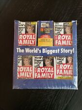 1993 PRESS PASS THE ROYAL FAMILY 50-PACK FACTORY SEALED BOX PRINCESS DIANA HARRY picture