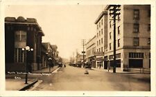 NORTH JACKSON STREET roseburg or real photo postcard rppc oregon history picture