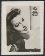 1950-51 LANGA RAMSERIEN AVA GARDNER NON-SPORTS SWEDISH IDOLBID CARD #168 EX/MT picture