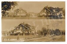 NEWBERG OR Oregon STREET SCENE Residence Home House frontyard Real Photo RPPC picture