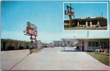 BETHANY, Oklahoma Postcard TWILITE INN MOTEL Highway ROUTE 66 Roadside c1960s picture