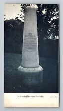 Carey OH-Ohio, Col. Crawford Monument, Vintage Postcard picture